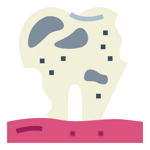 Broken tooth icon