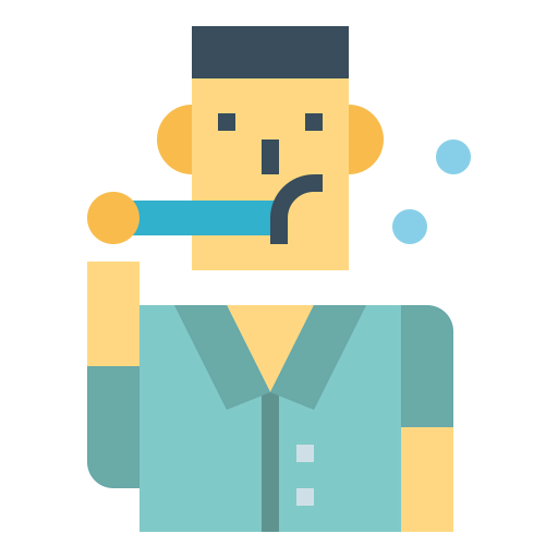 Teeth brushing icon