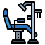 Dentist chair icon 64x64