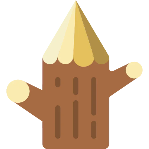Tree stump icon