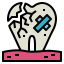 Broken tooth icon 64x64