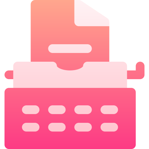 Typewriter icon