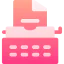 Typewriter icon 64x64