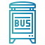Bus stop icon 64x64