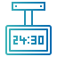 Clock icon 64x64