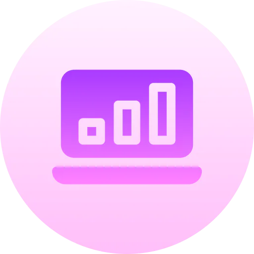 Bar graph icon