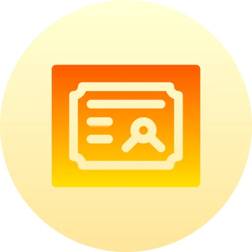 Certification icon
