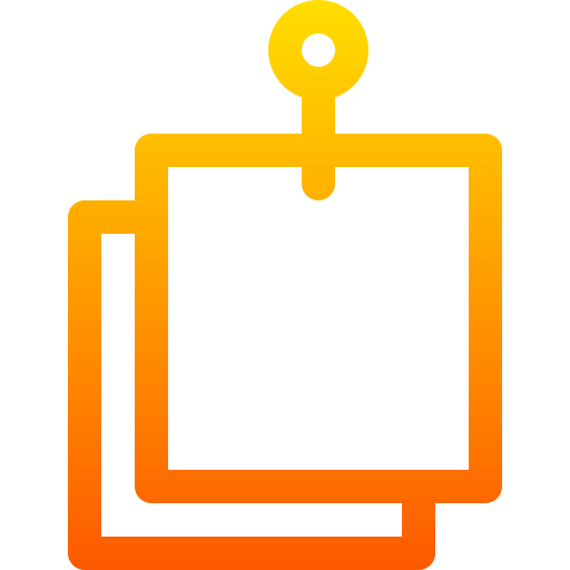 Sticky notes icon