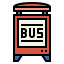 Bus stop icon 64x64