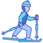 Skiing icon 64x64