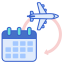 Travel itinerary icon 64x64