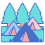 Camping icon 64x64