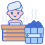 Sauna icon 64x64