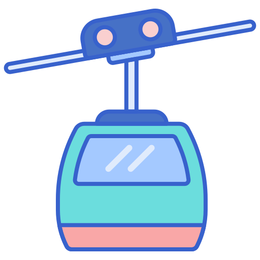 Cable car icon