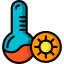 Temperature hot Symbol 64x64