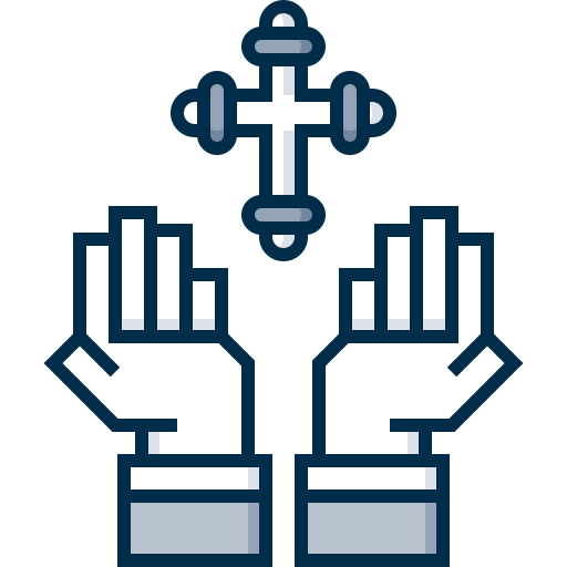 Praying Ikona
