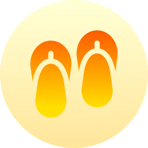 Flip flops icon