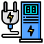 Electric station icon 64x64