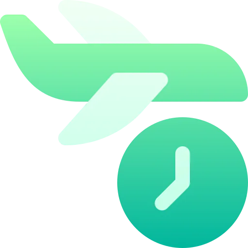 Flight time icon