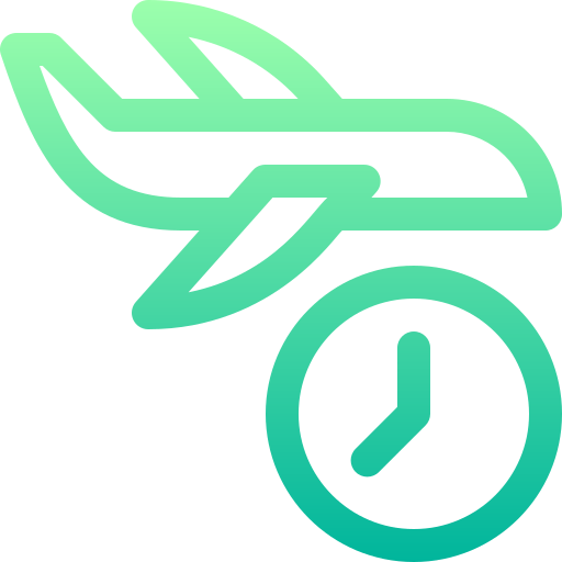 Flight time icon