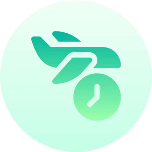 Flight time icon