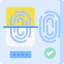 Fingerprint scan icon 64x64