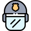 Police helmet ícono 64x64