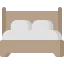 Queen bed biểu tượng 64x64