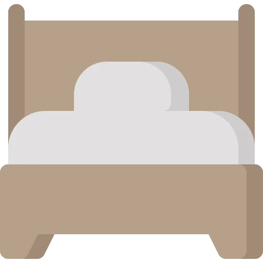 Single bed icon