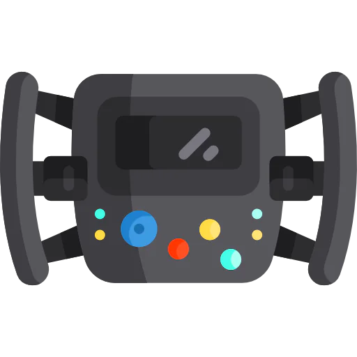 Steering wheel icon