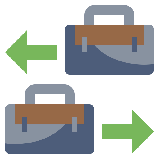 Briefcases icon