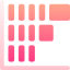 Bar chart icon 64x64