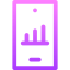 Mobile analytics icône 64x64