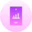 Mobile analytics icône 64x64