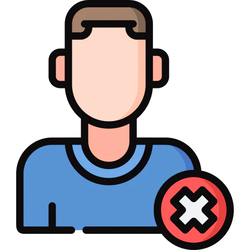 Remove friend icon
