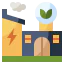 Green factory icon 64x64
