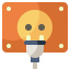 Electric socket icon 64x64