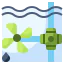 Water energy icon 64x64