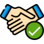 Handshake Symbol 64x64