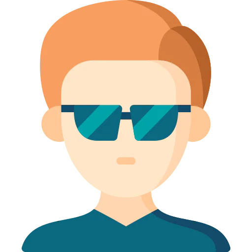 Security man icon