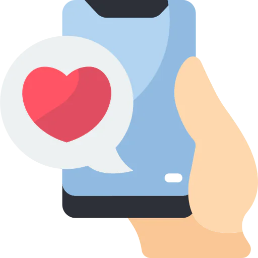 Love message icon