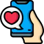 Love message icon 64x64