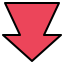 Down arrow icon 64x64