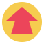 Up arrow icon 64x64