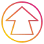 Up arrow icon 64x64
