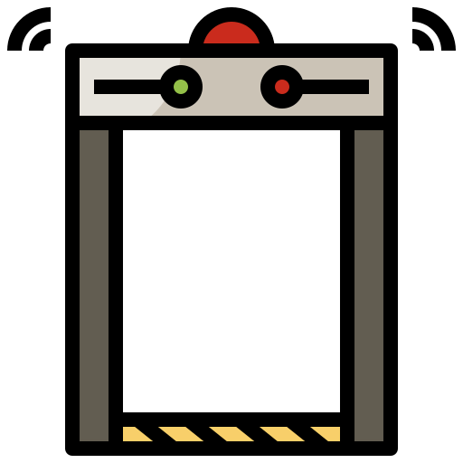 Security gate icon