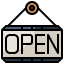 Open sign 图标 64x64