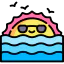 Sunset icon 64x64