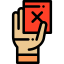 Red card icon 64x64