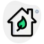 Eco house icon 64x64